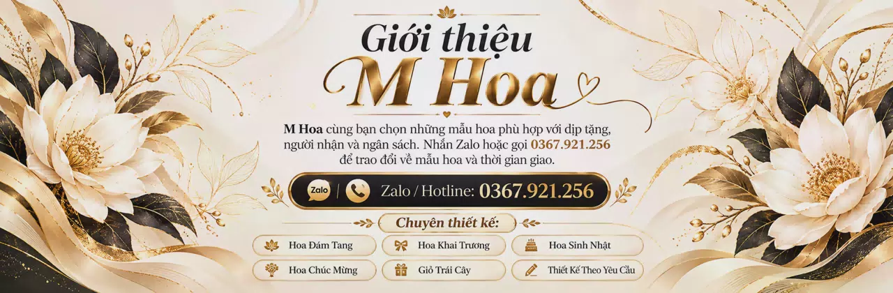 Ảnh bìa Shop hoa tươi Xã Cái Nhum Vĩnh Long - Hoa tươi cho từng lời chúc